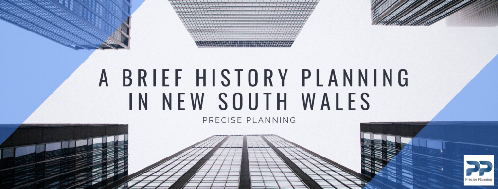 A Brief History Planning in New South Wales